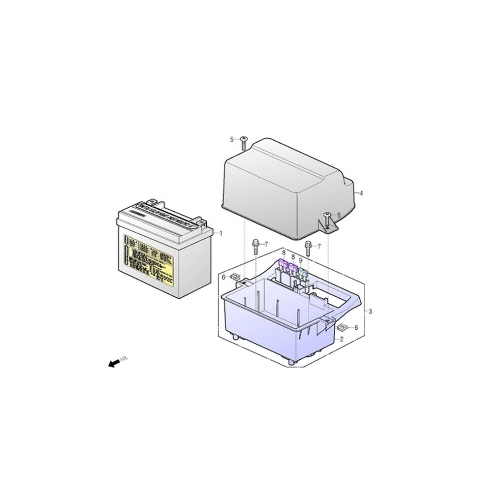 DAELIM SV250 (DL250-S3) AKU UST KAPAGI #DLS F1604
